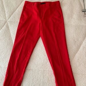 Red Banana Republic cropped pants